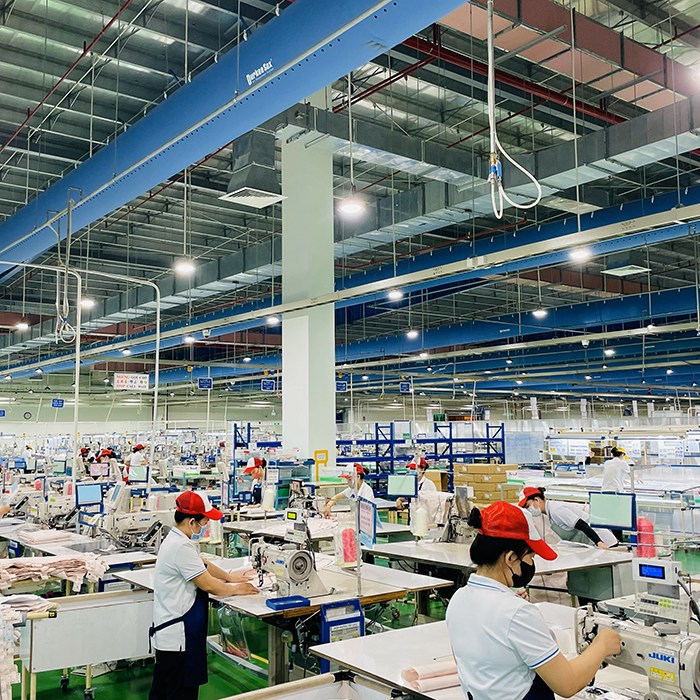 Employee working at desk